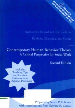 INSTRUCTOR'S MANUAL AND TEST BANK FOR CONTEMPORARY HUMAN BEHAVIOR THEORY A CRITICAL PERSPECTIVE FOR 