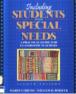 INCLUDING STUDENTS WITH SPECIAL NEEDS  A PRACTICAL GUIDE FOR CLASSROOM TEACHERS  SECOND EDITION