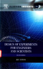 DESIGN OF EXPERIMENTS FOR ENGINEERS AND SCIENTISTS SECOND EDITION