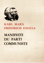 MANIFESTE DU PARTI COMMUNISTE