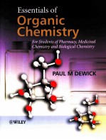 ESSENTIALS OF ORGANIC CHEMISTRY  FOR STUDENTS OF PHARMACY