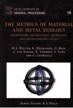 THE METRICS OF MATERIAL AND METAL ECOLOGY HARMONIZING THE RESOURCE