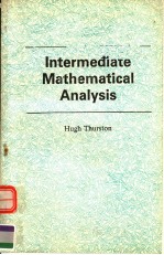 INTERMEDIATE MATHEMATICAL ANALYSIS