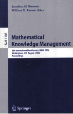 Mathematical Knowledge Management 5th International Conference