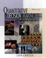 QUANTITATIVE DECISION MAKING with Spreadsheet Applications