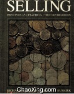 SELLING  PRINCIPLES AND PRACTICES  THIRTEENTH EDRRION