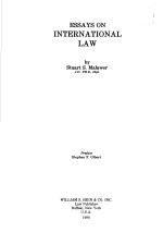 ESSAYS ON INTERNATIONAL LAW