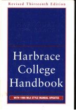 HARBRACE COLLEGE HANDBOOK