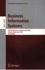 Business Information Systems 10th International Conference