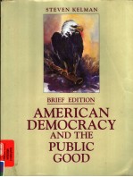 AMERICAN DEMOCRACY AND THE PUBLIC GOOD  BRIEF EDITION