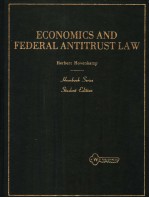 ECONOMICS AND FEDERAL ANTITRUST LAW