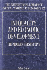 Inequality and Economic Development:The Modern Perspective