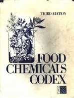 FOOD CHEMICALS CODEX  THIRD EDITION