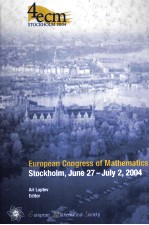 European congress of Mathematics Stockholm