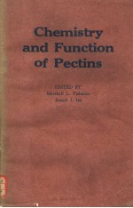 CHEMISTRY AND FUNCTION OF PECTINS