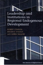 Leadership and Instituions in Regional Endogenous Development