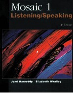 MOSAIC 1 LISTENING/SPEAKING  4TH EDITION