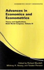 Advances in Economics and Econometrics Theory and Applications