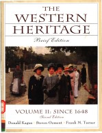 THE WESTERN HERITAGE  VOLUME 2  SINCE 1648