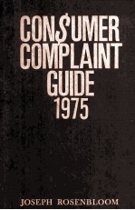 CONSUMER COMPLAINT GUIDE 1975