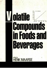 VOLATILE COMPOUNDS IN FOODS AND BEVERAGES