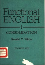 FUNCTIONAL ENGLISH 1 CONSOLIDATION  TEACHER'S BOOK