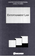 Entertainment Law The Comperative Law Yearbook of International Business Special Issue