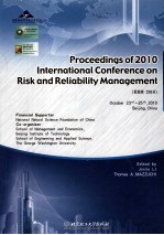 Proceedings of 2010 International Conference on Risk and Reliability Management(RRM 2010)