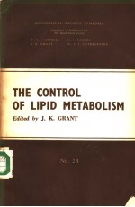 THE CONTROL OF LIPID METABOLISM