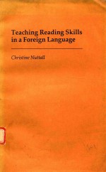 TEACHING READING SKILLS IN A FOREIGN LANGUAGE