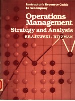 OPERATIONS MANAGEMENT STRATEGY AND ANALYSIS