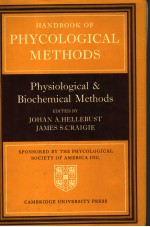 HANDBOOK OF PHYCOLOGICAL METHODS  PHYSIOLOGICAL AND BIOCHEMICAL METHODS