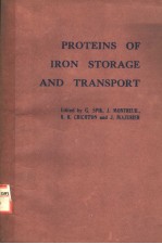 PROTEINS OF IRON STORAGE AND TRANSPORT