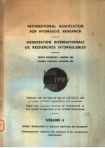 INTERNATIONAL ASSOCIATION FOR HYDRAULIC RESEARCH VOLUME 4  1963