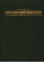 APPLIED MATHEMATICS FOR BUSINESS ECONOMICS AND THE SOCIAL SCIENCES SECOND EDITION