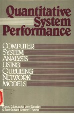 QUANTITATIVE SYSTEM PERFORMANCE COMPUTER SYSTEM ANALYSIS USING QUEUEING NETWORK MODELS