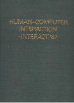 HUMAN COMPUTER INTERACTION INTERACT 87