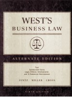 WEST'S BUSINESS LAW ALTERNATE EDITION TEXT SUMMARIZED CASE