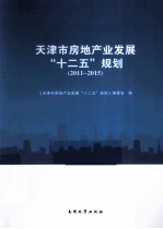 天津市房地产业发展“十二五”规划  2011-2015