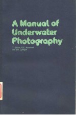 A MANUAL OF UNDERWATER PHOTOGRAPHY