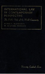 INTERNATIONAL LAW IN CONTEMPORARY PERSPECTIVE