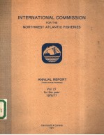 INTERNATIONAL COMMISSION FOR THE NORTHWEST ATLANTIC FISHERIES  VOL.27 1976/77