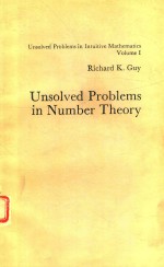 UNSOLVED PROBLEMS IN NUMBER THEORY