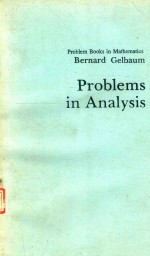 PROBLEMS IN ANALYSIS