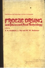 FREEZE DRYING AND ADVANCED FOOD TECHNOLOGY