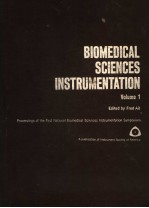 BIOMEDICAL SCIENCES INSTRUMENTATION  VOLUME 1