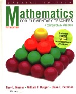 MATHEMATICS FOR ELEMENTARY TEACHERS A CONTEMPORARY APPROACH  （FIFTH EDITION）