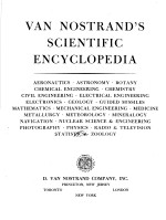 VAN NOSTRAND'S SCIENTIFIC ENCYCLOPEDIA  THIRD EDITION