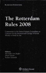 THE ROTTERDAM RULES 2008