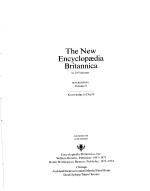 THE NEW ENCYCLOPAEDIA BRITANNICA  15TH EDITION  VOLUME 9  KNOWLEDGE IN DEPTH